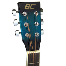 Load image into Gallery viewer, 41in Acoustic Guitar Starter Kit w/ Case, Pick, Strap, Extra Strings
