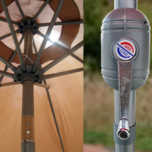 Load image into Gallery viewer, 9ft Outdoor Market Patio Umbrella w/ Crank Tilt Adjustment, Wind Vent

