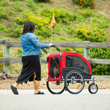 Load image into Gallery viewer, 2-in-1 Pet Stroller and Trailer
