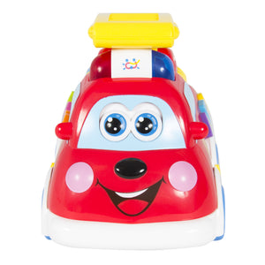 Bump and Go Teaching Firetruck w/ English and Spanish Phrases