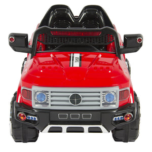 12V Kids Truck SUV Ride-On Car w/ 2 Speeds, Lights, AUX, Parent Control