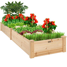 Load image into Gallery viewer, 8x2ft Wooden Raised Garden Bed Planter for Garden, Lawn, Yard
