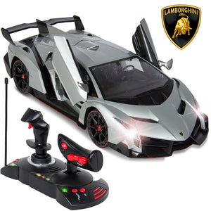 1/14 Kids Remote Control Lamborghini Veneno RC Toy w/ Gravity Sensor