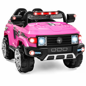 12V Kids Truck SUV Ride-On Car w/ 2 Speeds, Lights, AUX, Parent Control