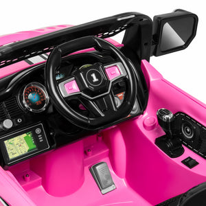 12V Kids Truck SUV Ride-On Car w/ 2 Speeds, Lights, AUX, Parent Control