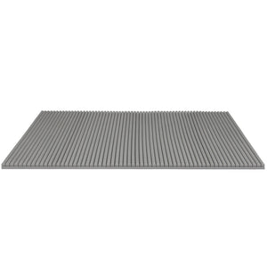 2in Queen Mattress Topper w/ Bamboo Charcoal Memory Foam - Black