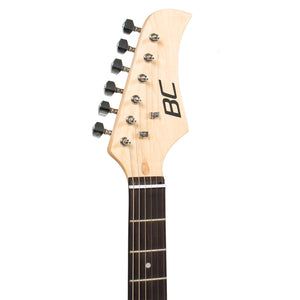 39in Beginner Electric Guitar Kit w/ Case, 10W Amp, Tremolo Bar