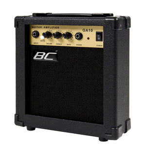 39in Beginner Electric Guitar Kit w/ Case, 10W Amp, Tremolo Bar
