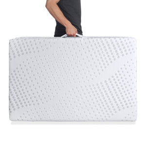 3in Queen Size Folding Memory Foam Mattress Topper