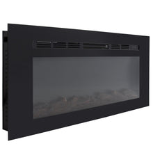 Load image into Gallery viewer, 1500W 50in In-Wall Electric Fireplace Heater

