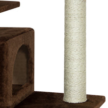 Load image into Gallery viewer, 53in Multi-Level Kitten Cat Tree w/ Scratcher
