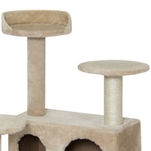 Load image into Gallery viewer, 53in Multi-Level Kitten Cat Tree w/ Scratcher
