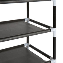 Load image into Gallery viewer, 62.5in 10-Tier Shoe Rack Storage Tower w/ Adjustable Shelves
