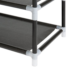 Load image into Gallery viewer, 62.5in 10-Tier Shoe Rack Storage Tower w/ Adjustable Shelves
