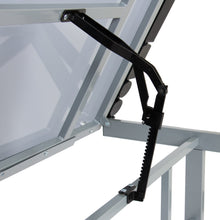 Load image into Gallery viewer, Adjustable Drafting Table w/ Tempered Glass and Shelves
