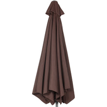 Load image into Gallery viewer, 9ft Outdoor Market Patio Umbrella w/ Crank Tilt Adjustment, Wind Vent
