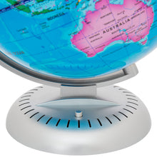 Load image into Gallery viewer, 8in Illuminated World Geographical Globe w/ LED Lights

