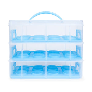 3-Tier Cake and Cupcake Holder Carrier