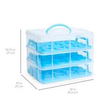 Load image into Gallery viewer, 3-Tier Cake and Cupcake Holder Carrier
