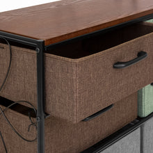 Load image into Gallery viewer, 8-Drawer Metal Storage Chest - Multicolor
