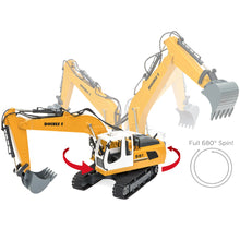 Load image into Gallery viewer, 1/16 Scale Kids Multi-functional Remote Control Excavator Truck RC Toy
