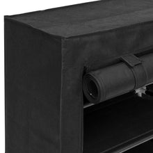 Load image into Gallery viewer, 6-Tier Portable Shoe Rack Closet w/ Fabric Cover
