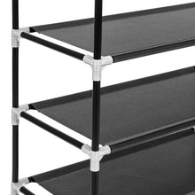 Load image into Gallery viewer, 6-Tier Portable Shoe Rack Closet w/ Fabric Cover
