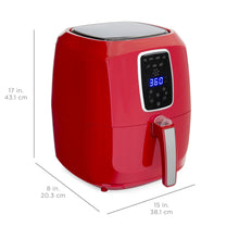 Load image into Gallery viewer, 5.5qt 7-IN-1 Digital Non-Stick Air Fryer Appliance w/ LCD Screen, Timer
