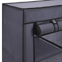 Load image into Gallery viewer, 10-Shelf Portable Fabric Wardrobe Closet Storage w/ Waterproof Cover
