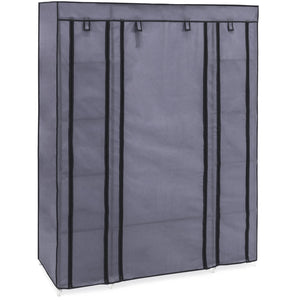 12-Shelf Portable Fabric Closet w/ Cover