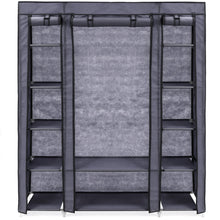Load image into Gallery viewer, 12-Shelf Portable Fabric Closet w/ Cover
