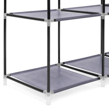 Load image into Gallery viewer, 12-Shelf Portable Fabric Closet w/ Cover
