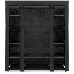 12-Shelf Portable Fabric Closet w/ Cover