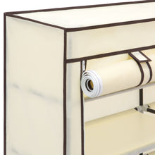 Load image into Gallery viewer, 6-Tier Portable Shoe Rack Closet w/ Fabric Cover
