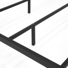 Load image into Gallery viewer, Modern Metal 4 Post Canopy Queen Bed Frame
