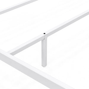 Modern Metal 4 Post Canopy Queen Bed Frame