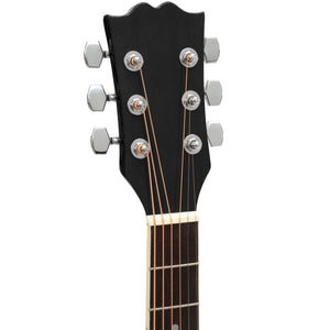 41in Acoustic Guitar Starter Kit w/ Case, Pick, Strap, Extra Strings