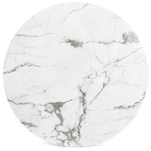 Load image into Gallery viewer, 36in Round Coffee Table w/ Faux Marble Top
