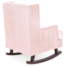 Load image into Gallery viewer, Tufted Upholstered Wingback Rocking Chair
