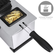 Load image into Gallery viewer, 6-Piece 1700W 3L Stainless Steel Deep Fryer
