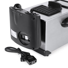 Load image into Gallery viewer, 6-Piece 1700W 3L Stainless Steel Deep Fryer
