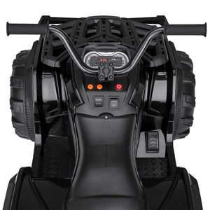 12V Kids 4-Wheel ATV Ride-On Car w/ 3.7mph Max, Lights, AUX Jack