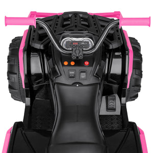 12V Kids 4-Wheel ATV Ride-On Car w/ 3.7mph Max, Lights, AUX Jack