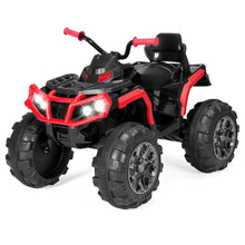 Load image into Gallery viewer, 12V Kids 4-Wheel ATV Ride-On Car w/ 3.7mph Max, Lights, AUX Jack
