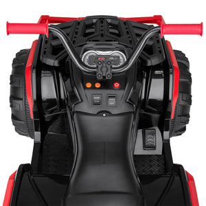 12V Kids 4-Wheel ATV Ride-On Car w/ 3.7mph Max, Lights, AUX Jack
