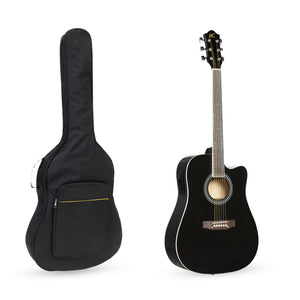 41in Full Size Acoustic Electric Cutaway Guitar Set w/ 10-Watt Amp, Case