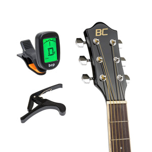 41in Full Size Acoustic Electric Cutaway Guitar Set w/ 10-Watt Amp, Case