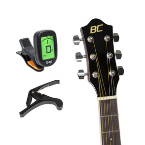 41in Full Size Acoustic Electric Cutaway Guitar Set w/ 10-Watt Amp, Case