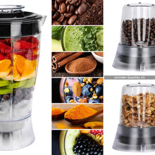 Load image into Gallery viewer, 650W Multifunctional Food Processor, Blender, &amp; Grinder w/ 10 Attachments

