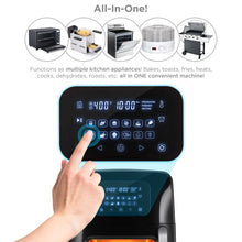 Load image into Gallery viewer, 12.4qt XL Air Fryer Oven, Rotisserie, Dehydrator w/12 Presets, 7 Accessories
